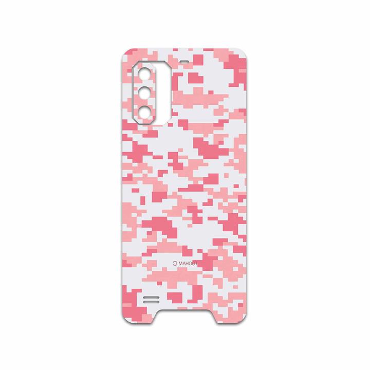 برچسب پوششی ماهوت مدل Army-Pink-pixel مناسب برای گوشی موبایل یولفون Armor 7 MAHOOT Army-Pink-pixel Cover Sticker for Ulefone Armor 7